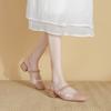 Autumn New Mary Jane Shoes Women's National Style New Chinese Style Color Matching Single Shoes Women's Fashion Women's Shoes Soft Soles Are Not Tired