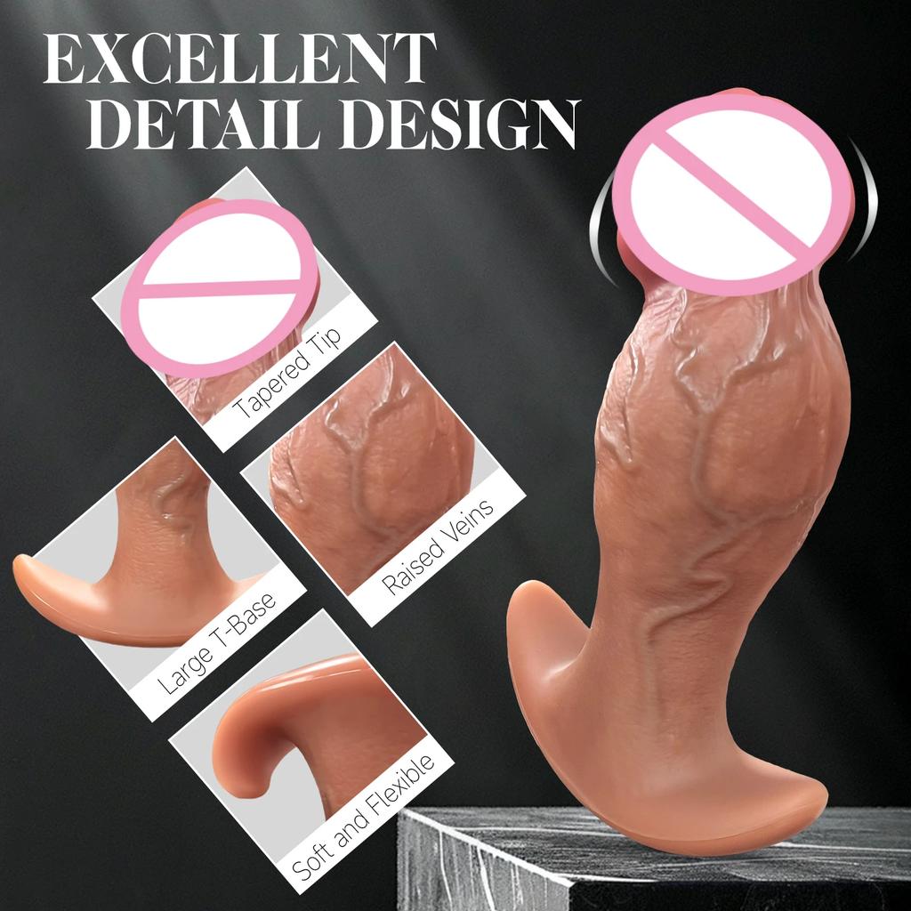 Super Big Skin Dildo Penis Prostate Massager Silicone Realistic Sexy Adult Anal Masturbator Oversized Strap-on Dildos Sex Toys