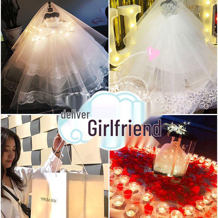 Modèle de Robe de Mariée Créatif Cadeau pour Petite Amie de 18 Ans ou Meilleure Amie