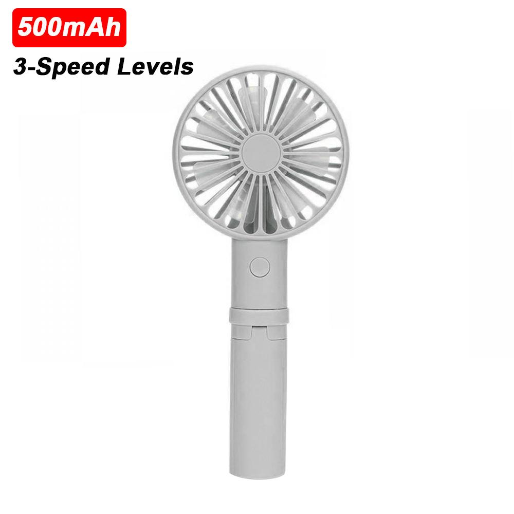 Portable Bladeless Fan Handheld Desktop Summer Mini Air Cooler No