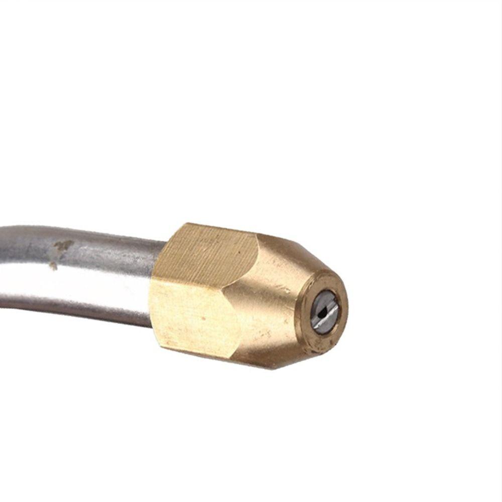 30/90 Degree U-Shape Pressure Washer Extension Nozzle Quick Connector Stainless Steel Power Washer Tips Accessories