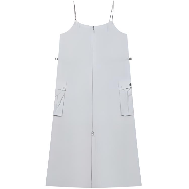 

New FILA Slip Dress Women s Ice Gray F71W429301F-GY L