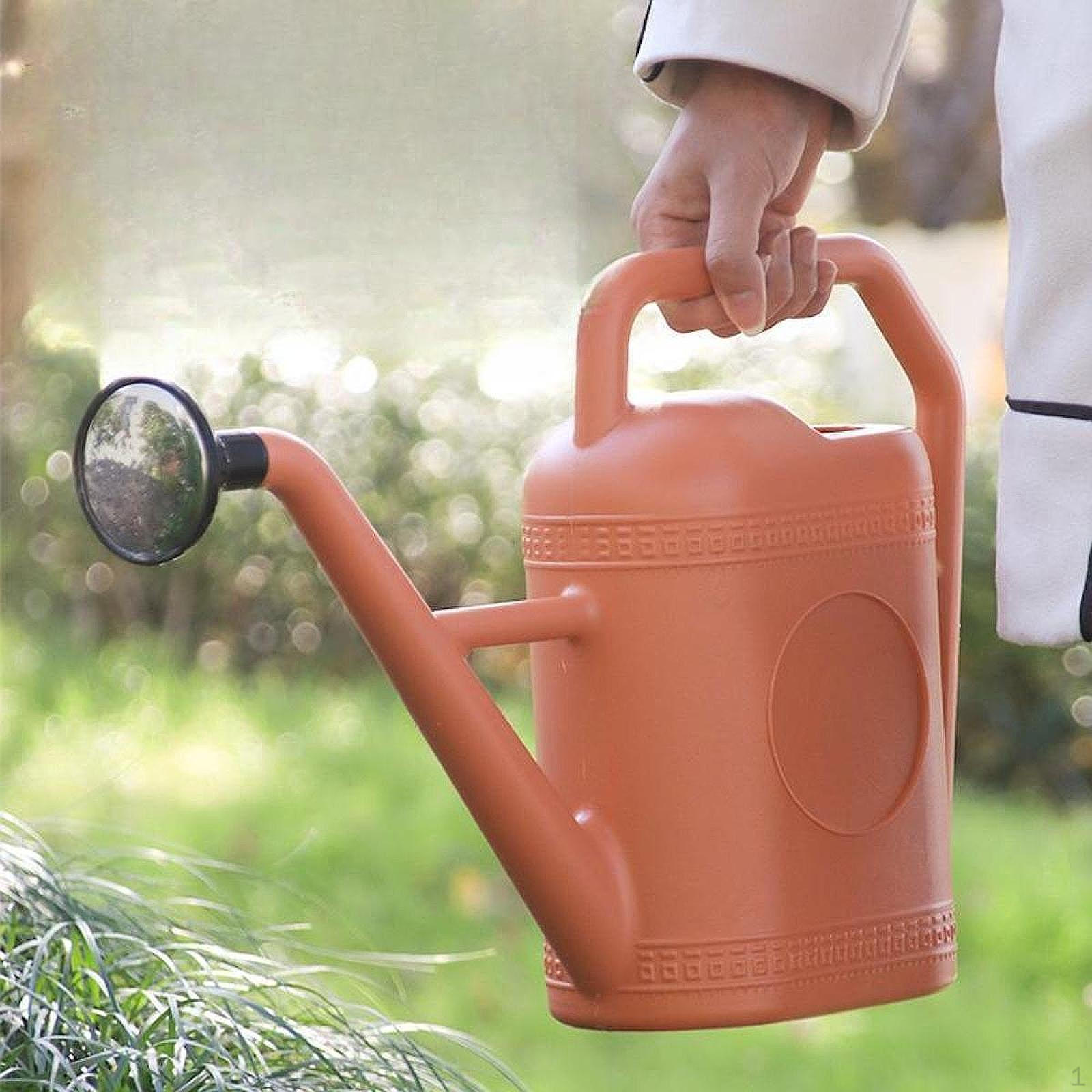 

Лейка Съемная Душевая Распылительная Головка Бутылка Для Сада, Фермы, Бонсай, Газон 3L красный