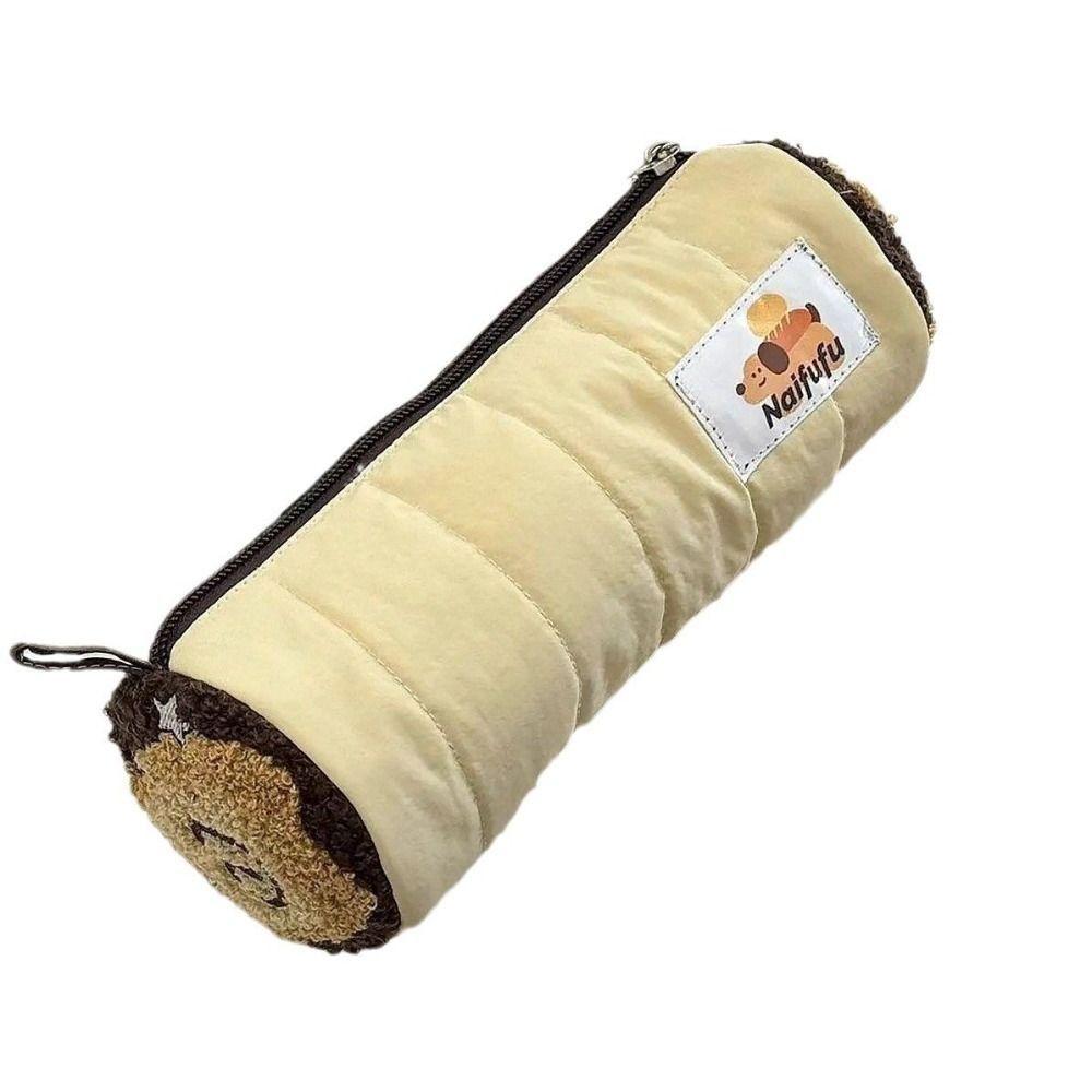 Funny Cake Roll Pencil Bag Storage Bag Pen Case Design Stationery Bag Cosmetic Bag