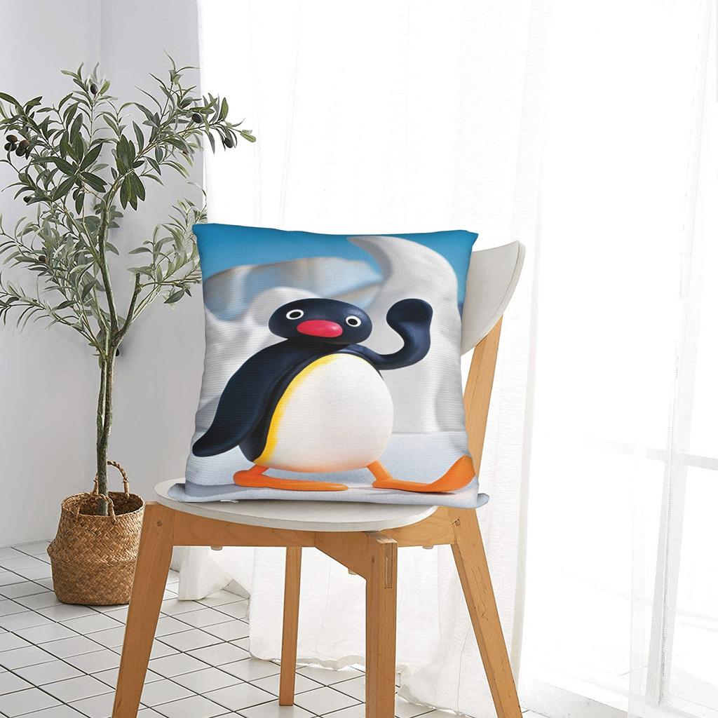 Pingus Pillow Cover  Soft Cushion Cover Fashion Pillow Case For Living Room Bed Chair