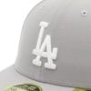 Boné MLB Low Profile LA Tamanho 7 LP5950 LOSDOD GRY WHI 25J [New Era], Cinza, 3/4,