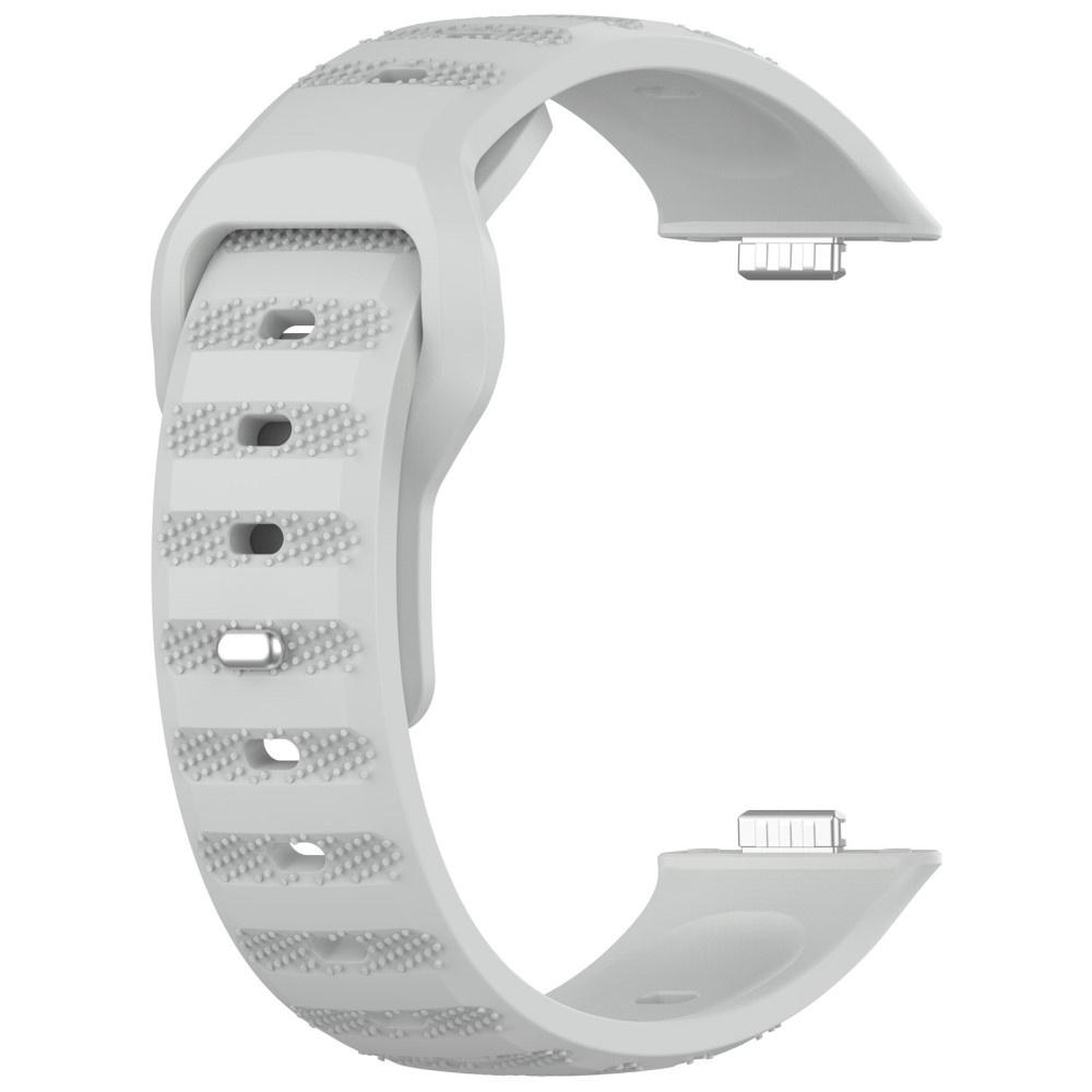 Silicone Strap for Huawei Watch Fit 4 / 4 Pro / 3, Gray