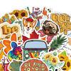 50Pcs Exquisite Ice Cream Decorative Sun-resistant Laptop Luggage Journal Album Scrapbook Stickers Children Gift