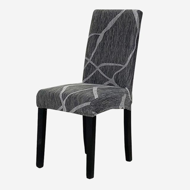 Spandex Chair Cover Stretch Home Dining Elastic Floral Print Chair Covers Multifunctional Spandex Elastic Cloth Universal Size