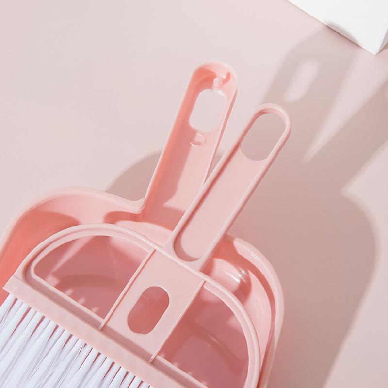 Pet Cleaning Kit Mini Brooms Dustpans Household Desktop Dust Brush Window Sill Cleaning Brush Dog Cat Pet Cleaning Tool Supplies