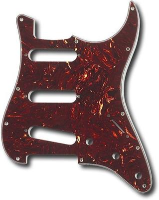Schlagbrett USA Originalteile Fender Schlagbrett Single Coils 11 Schraubenlöcher Schildpatt 4-lagig Fender USA Kompatibel für Stratocaster 991344000