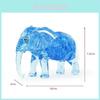 Puzzle Encantator DIY 3D Model Elefant de Cristal Decorațiune Cadou Pentru Copii