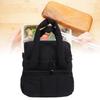Double Deck Insulated Lunch Box  proof Reusable Large Capacity Puffer Lunch Bag for Picnic