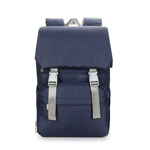 

066f Детские подгузники на спине, большая вместительная сумка для подгузников для мам, многофункциональный USB-рюкзак