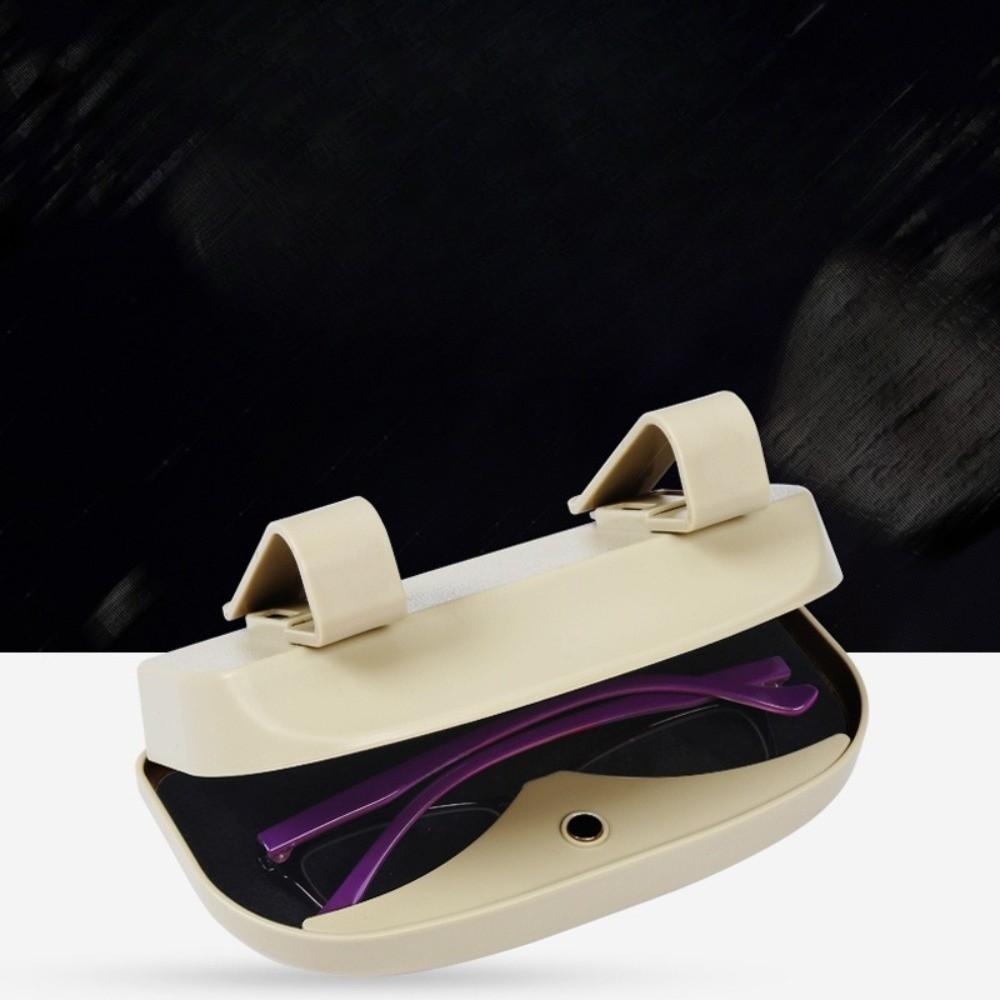 Portable Car Glasses Box Compact Driving Glasses Holder Fashion Car Sunglasses Case  Car