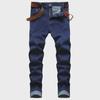 Men's Cross-Border Elastic Slim Fit Nostalgic Denim Jeans