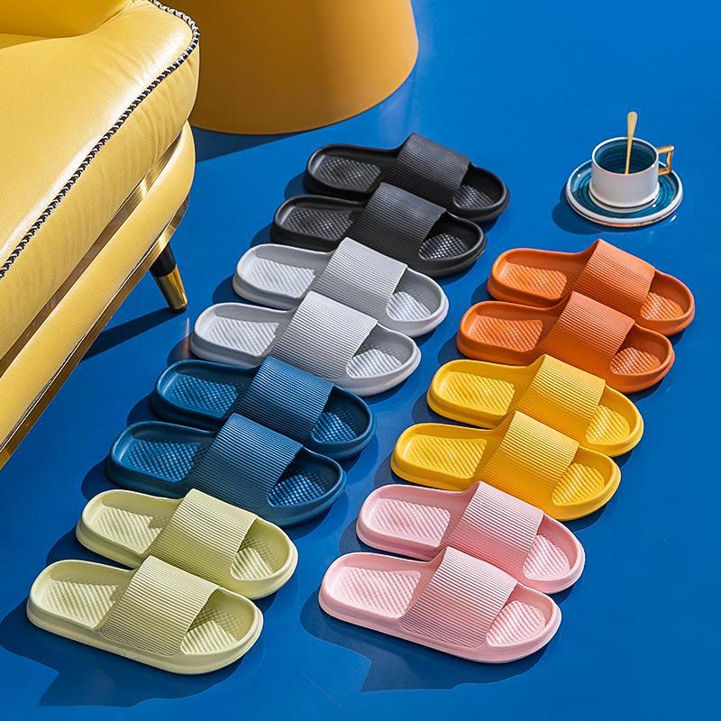 Sleek Summer Sandals: Non-Slip Indoor/Outdoor Slippers for Women & Men