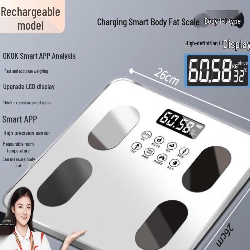 Miling Smart LED Body Fat Scale (CN version)