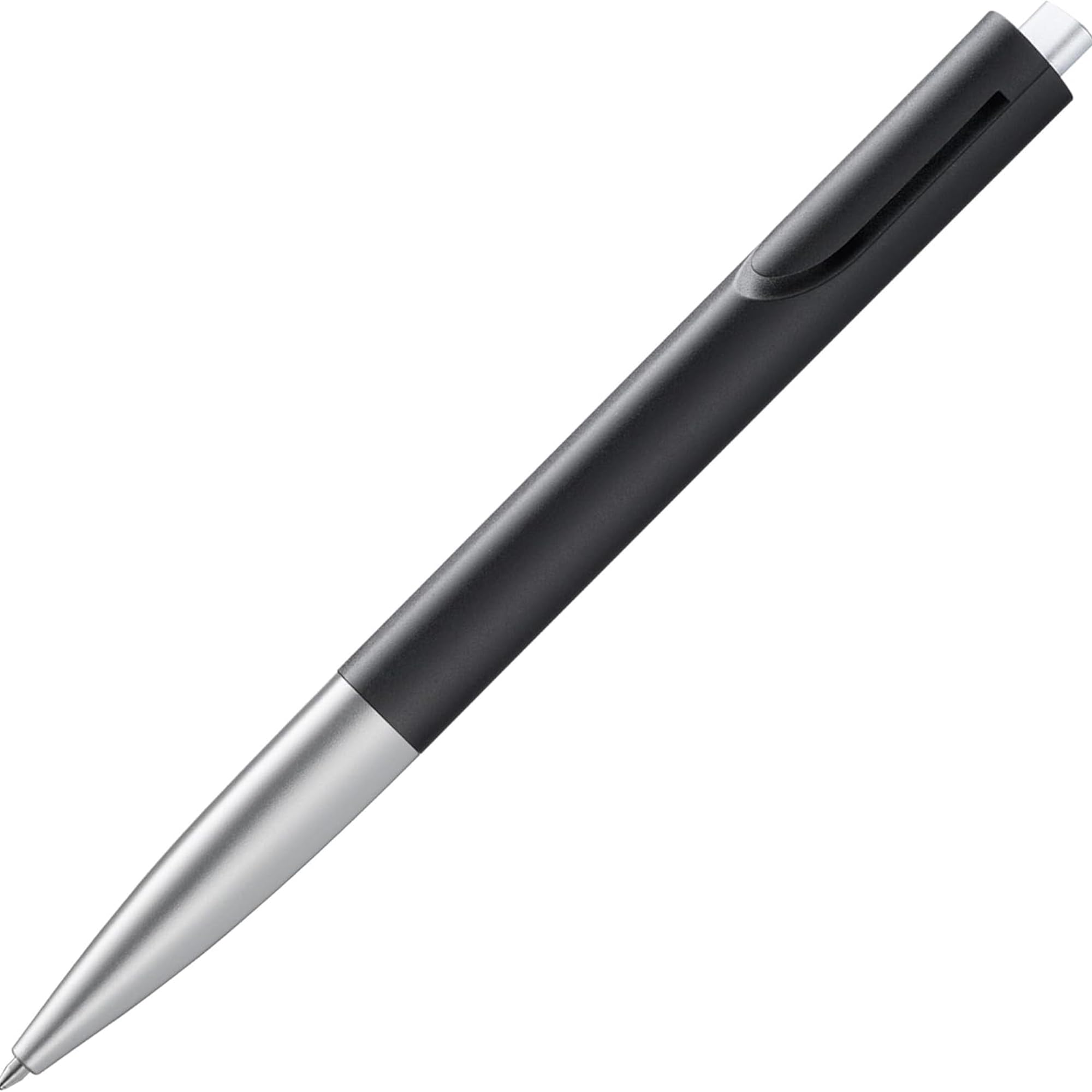 

Lamy Noto Ballpoint Pen A simple ballpoint pen with a triangular plastic body The clip is shaped like a contoured pencil Includes a M 16 refill line