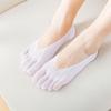 Orthopedic Compression Socks Women's Toe Socks Ultra Low Cut Liner with Gel Tab Breathable/sweat-absorbent/deodorant/invisible