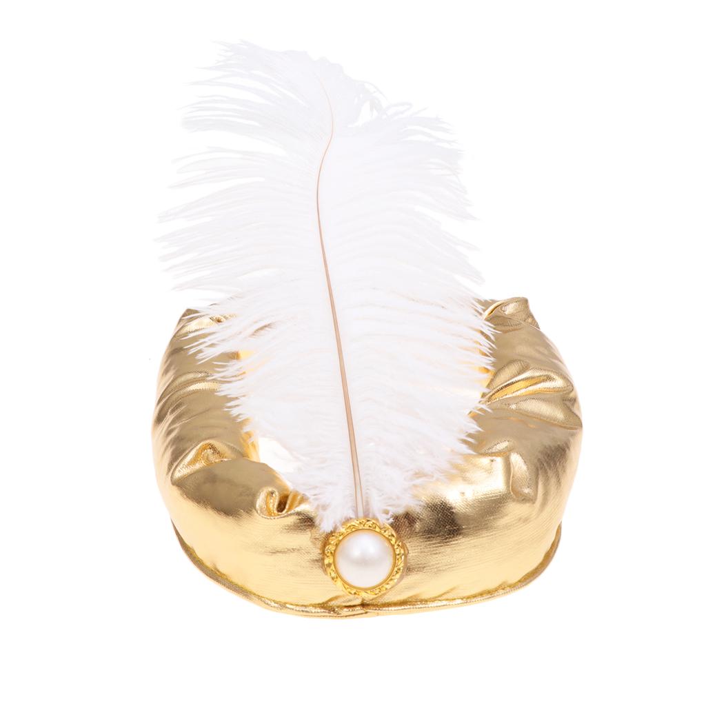 Halloween Kings Hat Indian Turban Hats Prince Hat Arab Headwear Decoration Headdress For Boys Cosplay Party Supplies