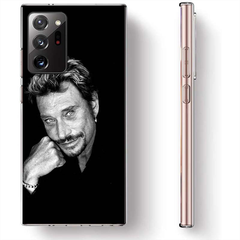

Johnny Hallyday Music Black Phone Case for Samsung A17 A37 A57 A55 A35 A25 A15 A54 A14 A24 A34 A13 A23 A33 A53 A07 A05S A04S A03 Samsung A36 5G