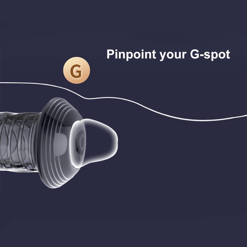 Silicone Reusable Condoms Penis Sleeve Extender Delay Ejaculation Penis Cock Ring Dick Enlargement Adult Sex Toys For Men