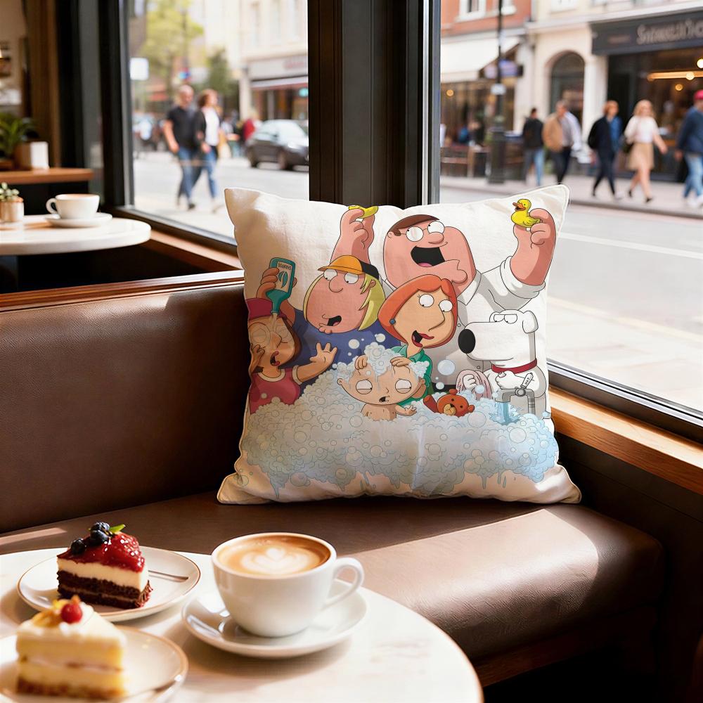 Cartoon Family Guy Cushion Cover Decorative Cushions Covers Cover Sofa x Pillow Piece x x Pillowcase