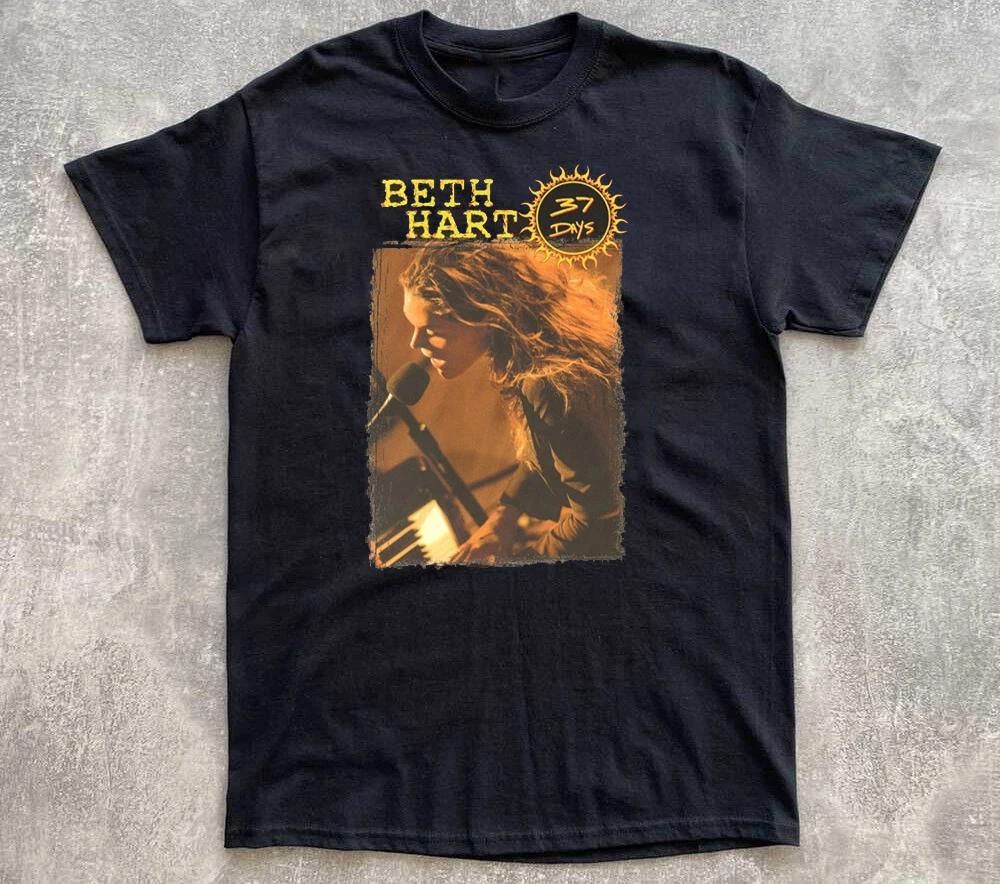 Beth Hart Black Cotton Shirt Full size S-5XL Unisex HL651 XXL