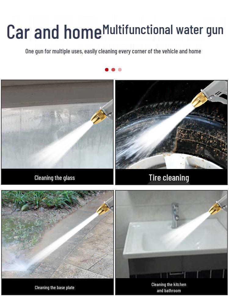 High-Pressure Telescopic Car Wash Hose Nozzle