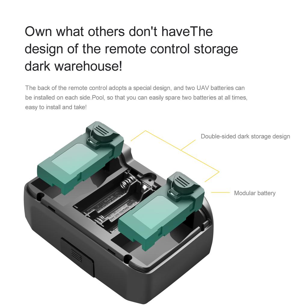 YLR/C S65 RC Drone with Camera 4K Dual Camera RC Quadcopter with Function Trajectory Flight Gesture