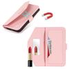 Lanyard Crossbody Wallet Case For iPhone 15 16 Pro Max 14 13 12 Mini 11 XR 8 SE 2025 Cards Slot Magnetic Stand Mirror Book Cover