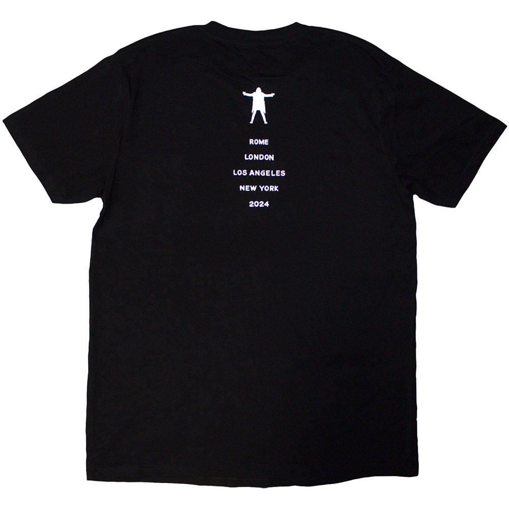 David Gilmour Unisex T-Shirt für Erwachsene, Motiv: Luck & Strange Portrait