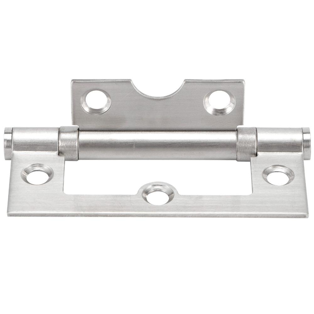 6pcs Stainless Steel Door Hinges Smooth Cabinet Hinges Mute Butterfly Hinges Wardrobe