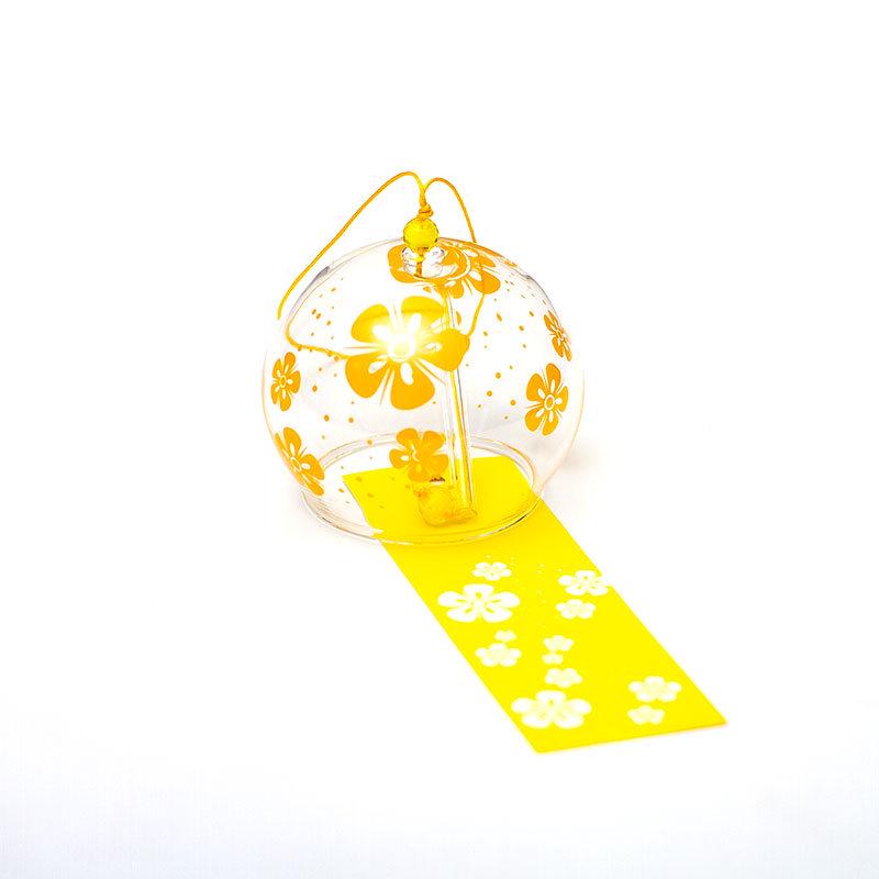 Wind Blossom Cherry Glass Chime Japanese Home Decor Ornament Birthday Gift