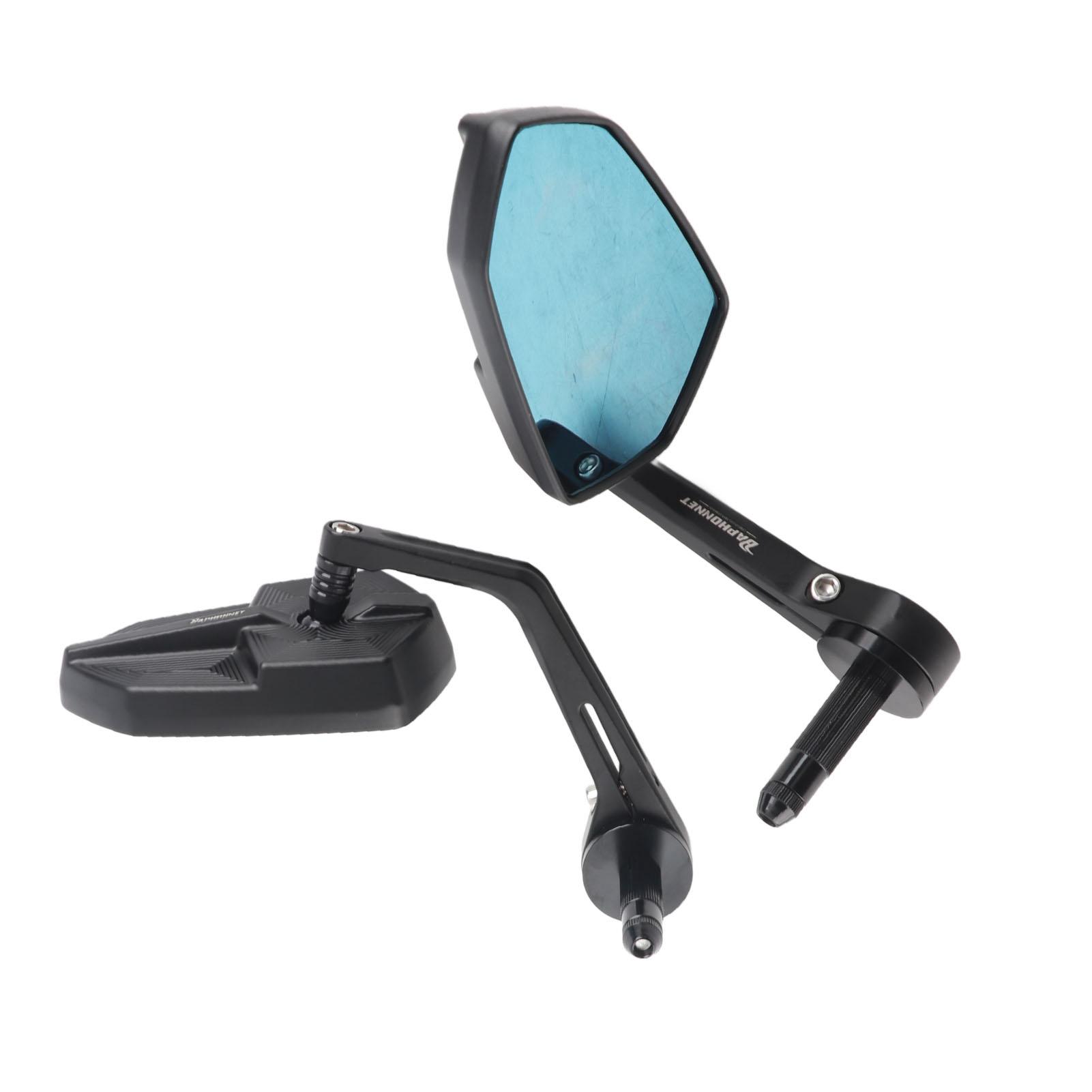 

Зеркало заднего вида для мотоцикла с ЧПУ из алюминиевого сплава, легкое, регулируемое на 360 градусов, для 78 дюймов