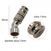 M14*6cm Nozzle Misting Watering Equipment Adjustable