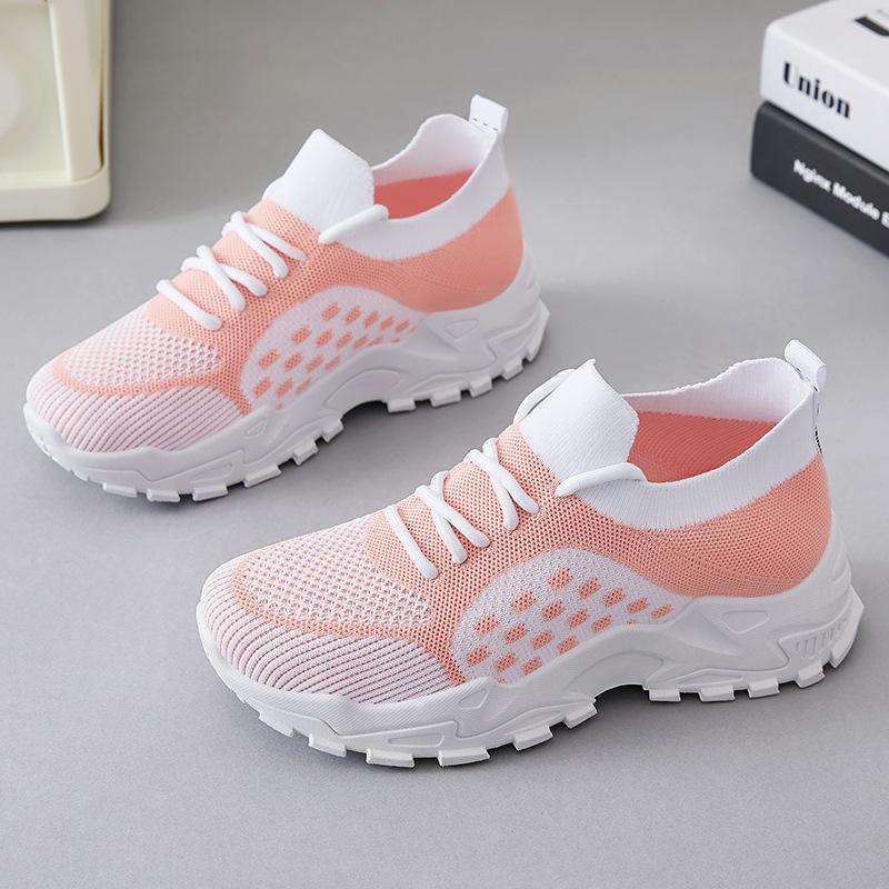 Shoes women's versatile summer new women's shoes soft sole not tired feet comfortable breathable platform shoes fashion sports shoes