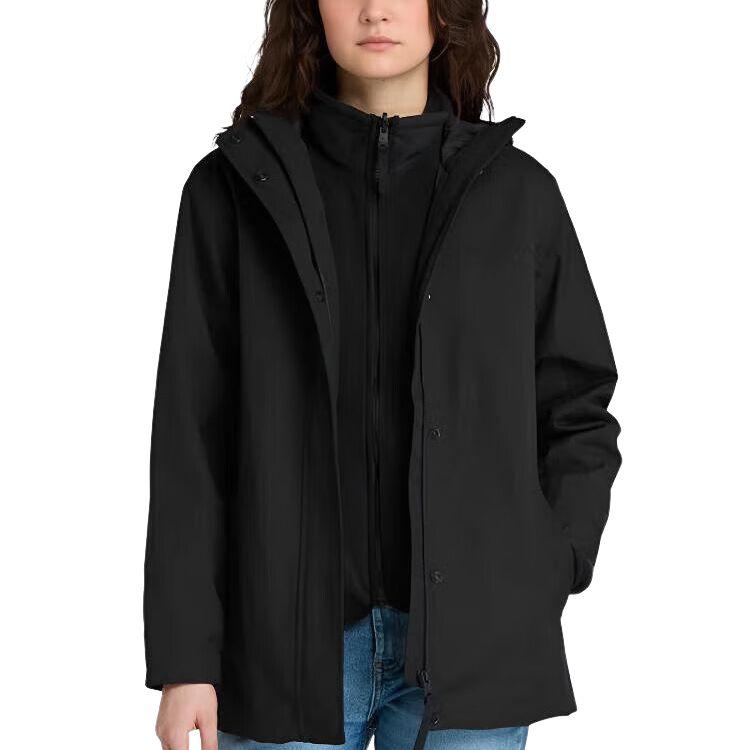 

Timberland Fleece Lined Three-In-One Sports Hooded Jacket Women Jackets A2KF9-001 XS