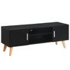 Day and Night - Day and Night TV Cabinet Black MDF 120x40x46 Cm