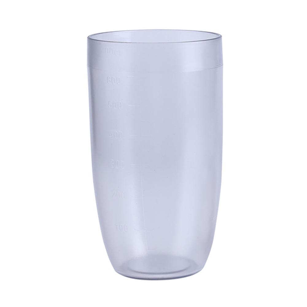 Three-piece Structure Cocktail Shaker Plastic Bar Cup Saving Space Shaking Vessel Household