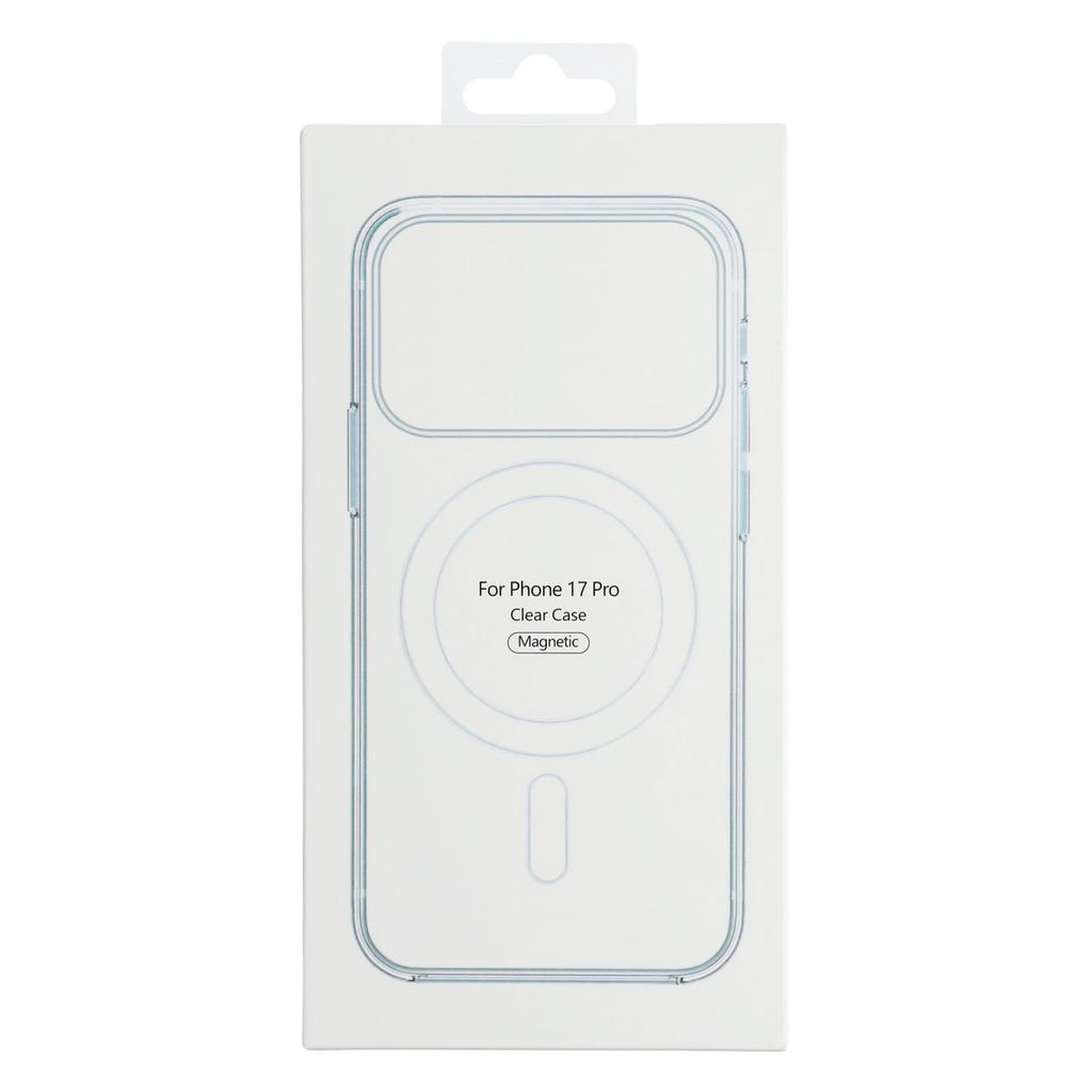 For iPhone 17 Pro Case Compatible with MagSafe TPU+Acrylic Clear Phone Cover