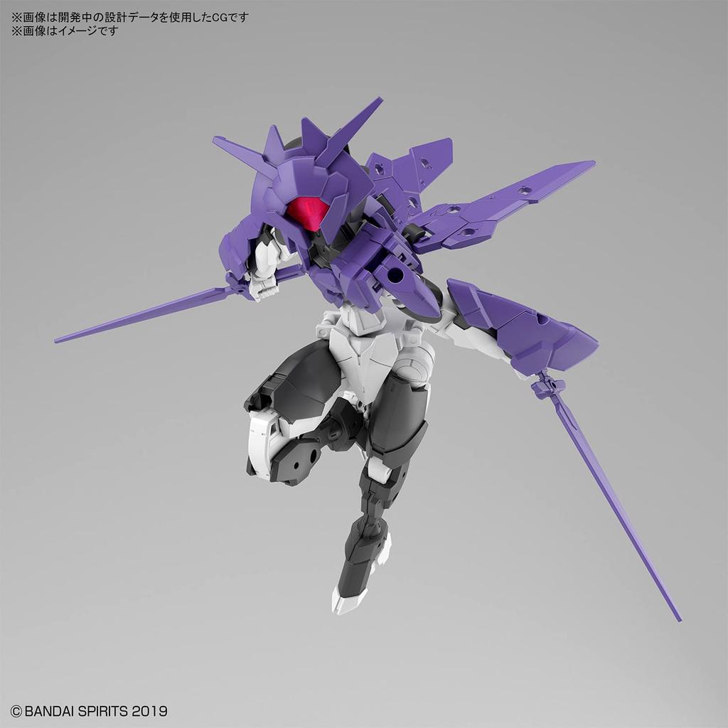 BANDAI SPIRITS 30MM 1/144 EXM-E7f Spinatia (Fencer Specification) 1/144 Scale Pre-Colored Plastic Model Kit