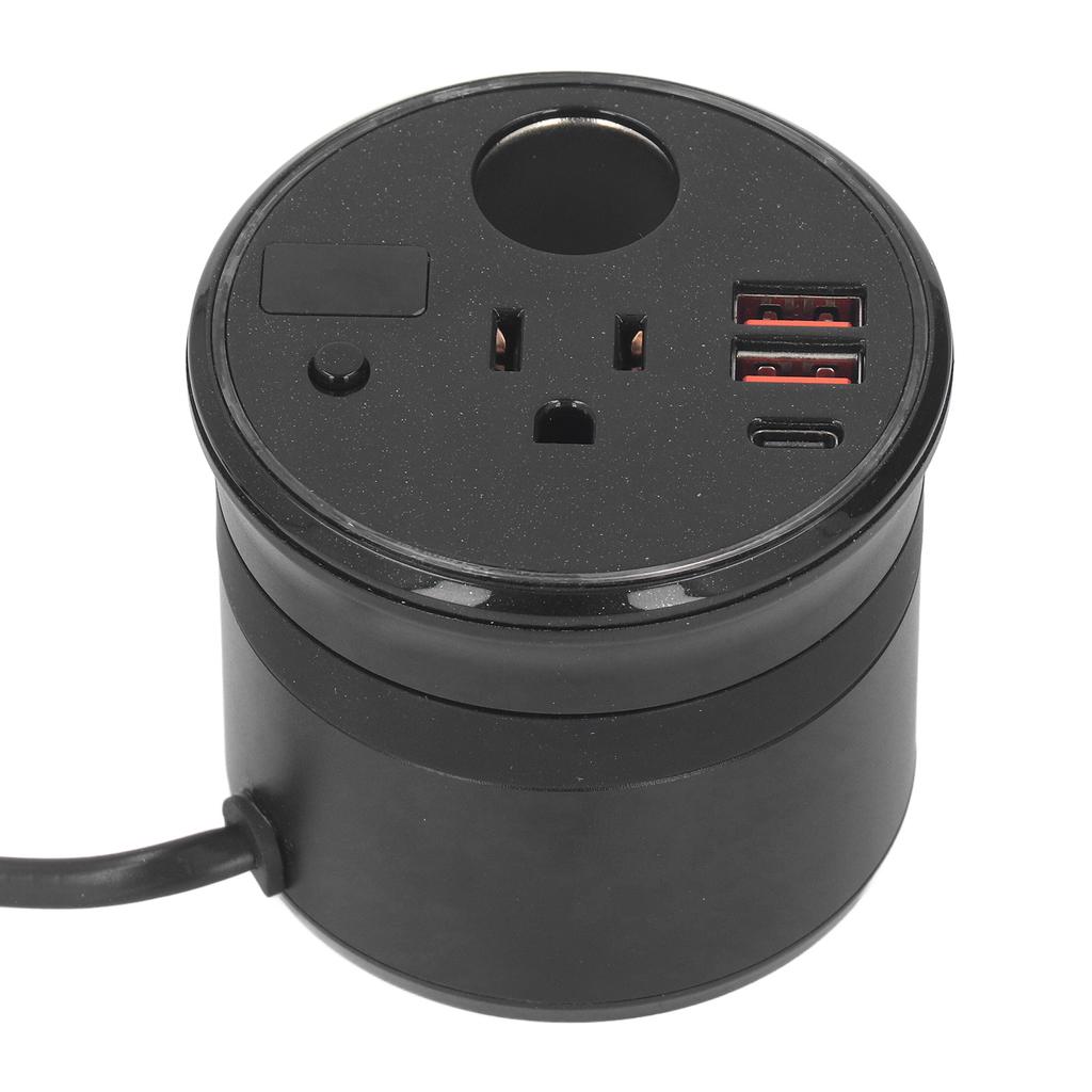 Power Inverter DC 12V To AC 110V Modified Sine Wave Car Plug Adapter Outlet Converter with US Outlet