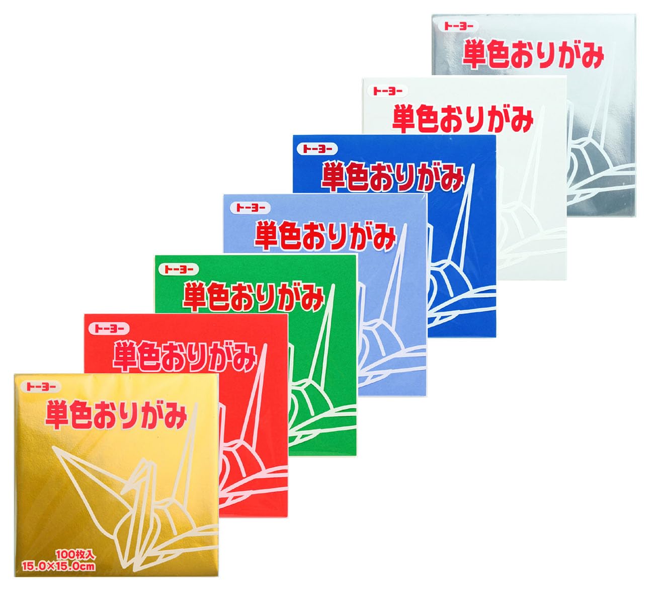 

Toyo Origami Winter Color Set 7 Colors 15cm 863242