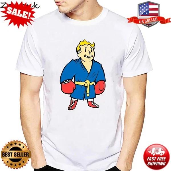 NEW Fallout TShirt Fallout Prepare For The Future Vault Boy Thumbs T-Shirt S-5XL 2XL