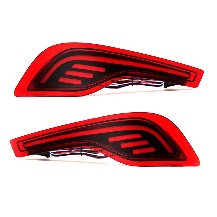 Fits Honda CRV 18-20, Rear Bumper Sequential Turn Signal Brake Light