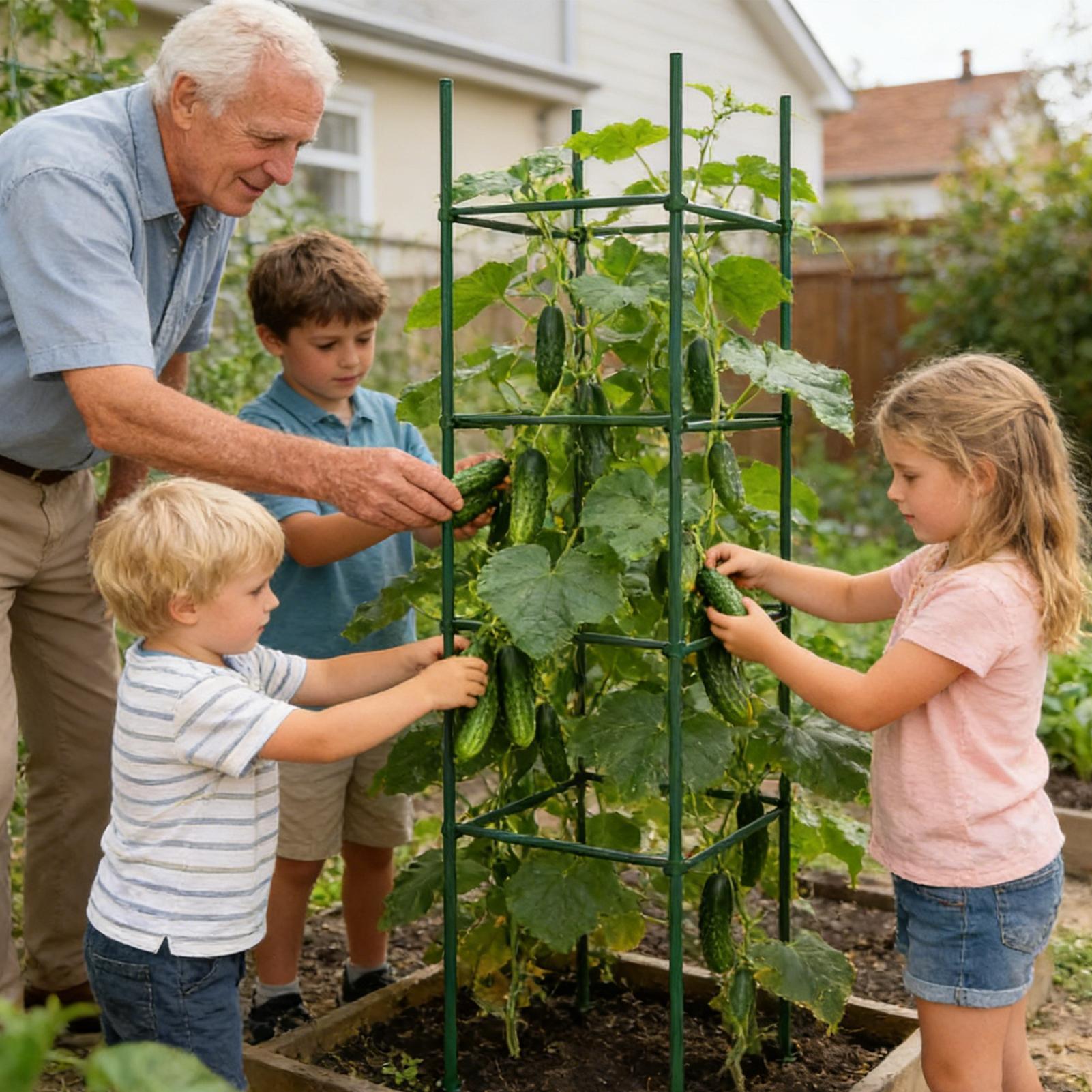 

Tomato Plant Support 36-piece Expandable Climbing Planter Connector Plant Support Stakes For Gardening Vegetable Cucumber Bean China Mainland