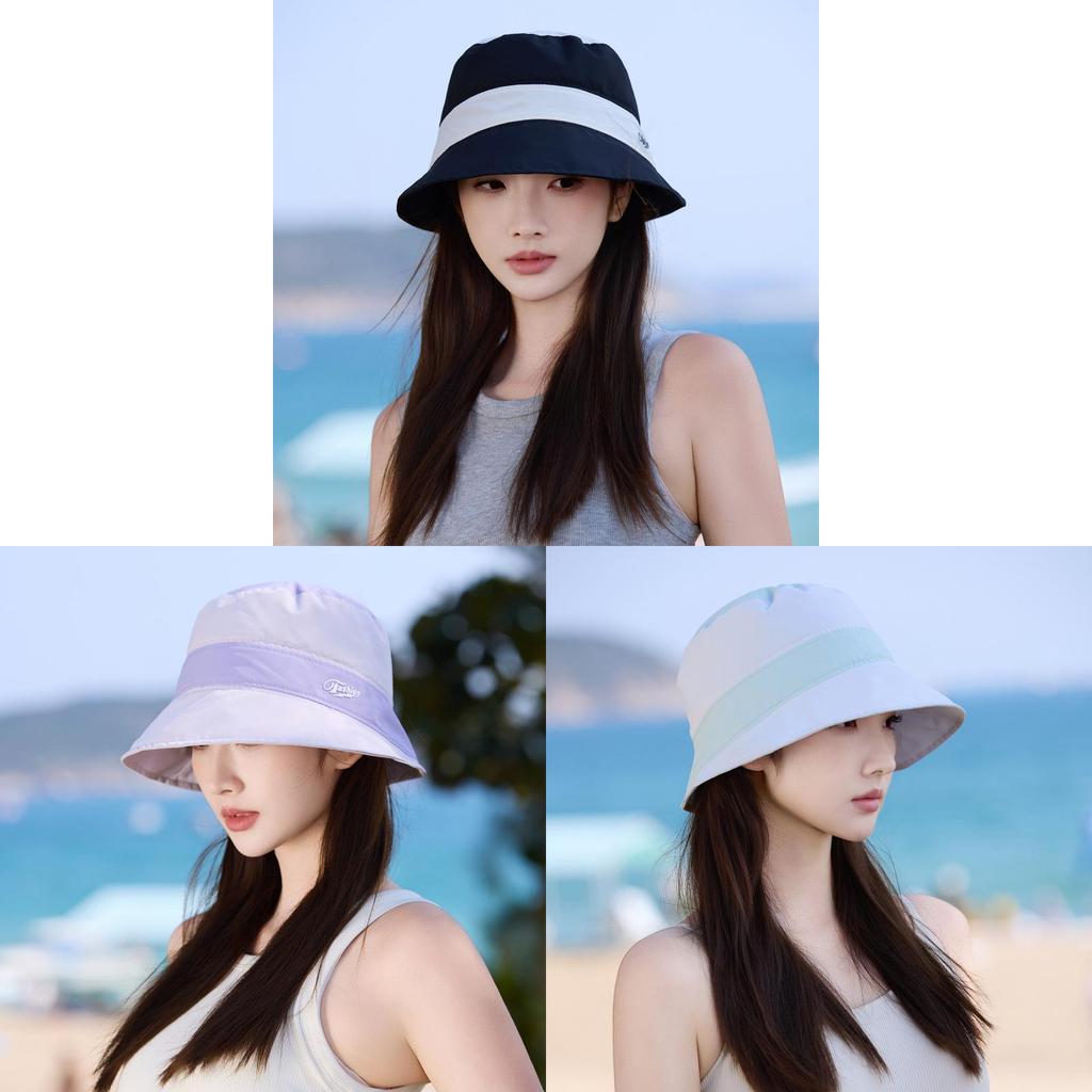 Sun Protection Wide Brim Fisherman Hat With Breathable Polyester For Beach And Travel
