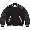 Captains Varsity Jacket Black
